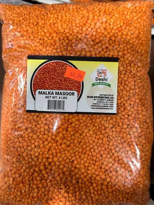 Deshi Masoor Dal Split (4 Lb)