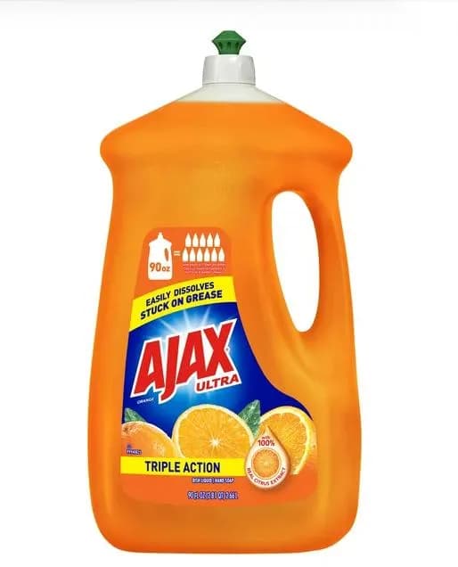 Ajax Liquid Dish Soap, Triple Action