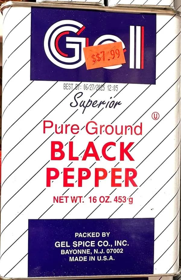 Gel Black Papper 16oz