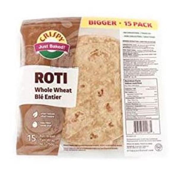 CRISPY ROTI WHOLE WHEAT 15 PC