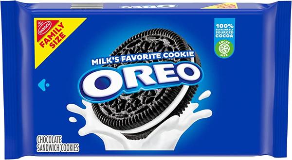 Oreo cookies ( Family size ) 4oz