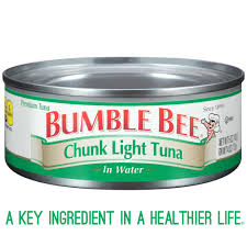 BUMBLE BEE CHUNK LIGHT TUNA IN WATER 5oz