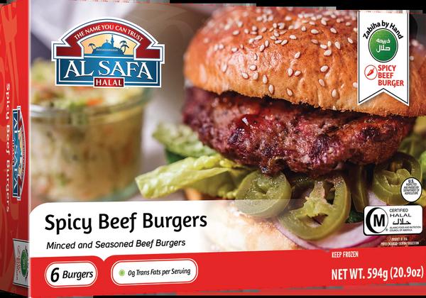 AL-SAFA SPICY BEEF PATTIES