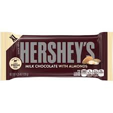 HERSHEY CHOCOLATE WITH ALMOND