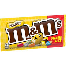 M&M PEANUT CHOCOLATE CANDY