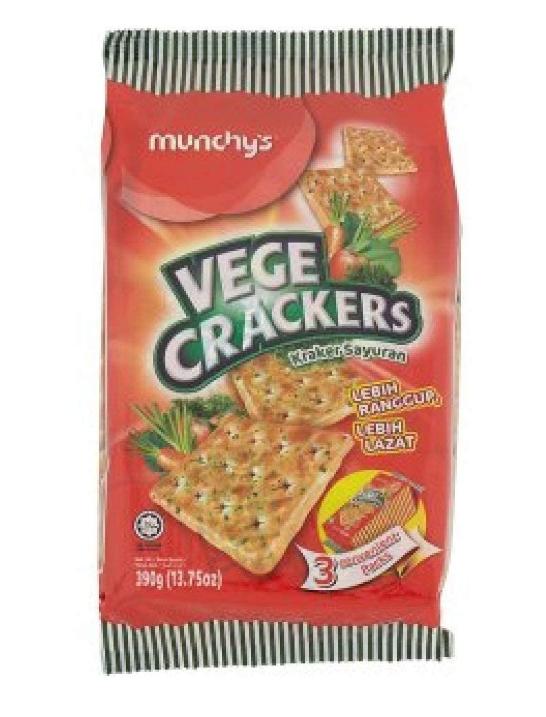 VEGE CRACKERS 390g