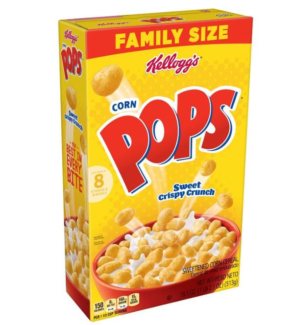 KELLOGS CORN POPS CEREAL