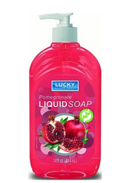 Lucky Liquid Soap,Pomegranate 14oz