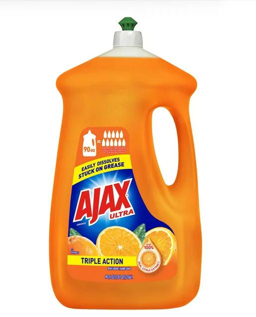 AJAX Liquid Dish Soap, Triple Action