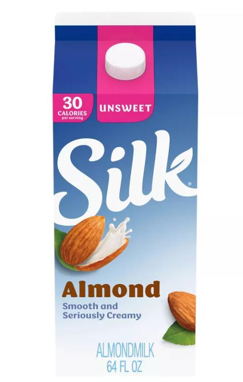 SILK ORGANIC ALMOND MILK 64 FL OZ