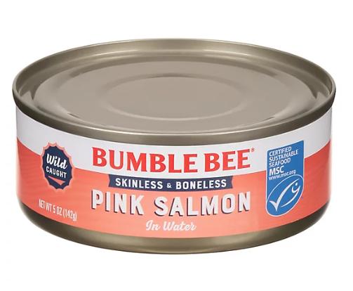 BUMBLE BEE PINK SALMON (5 OZ)