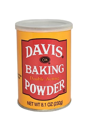 DAVIS BAKING POWDER 8.1oz