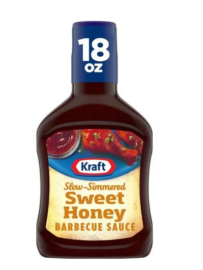 Kraft Sweet Honey BBQ Sauce 18oz