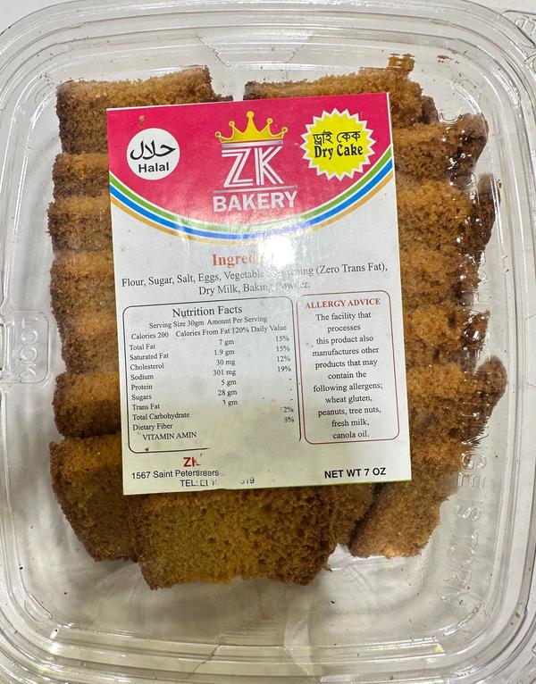 ZK Bakery DRY CAKE