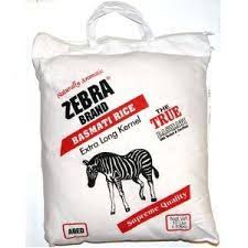 ZEBRA RICE 10 LB