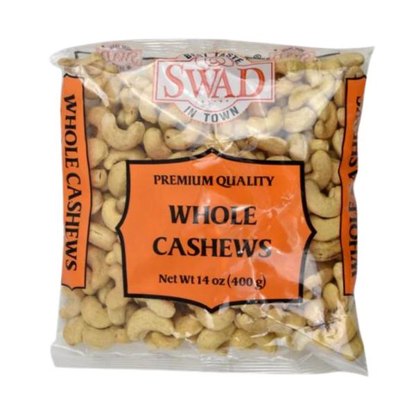 SWAD WHOLE CASHEWS 14oz