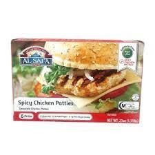 AL SAFA SPICY CHICKEN PATTIES (1.31 LB)