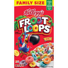 KELLOGGES  FROOT LOPS 286G