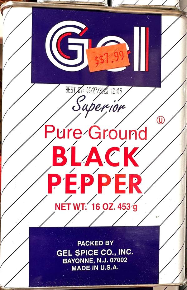 GEL BLACK PAPPER 16oz