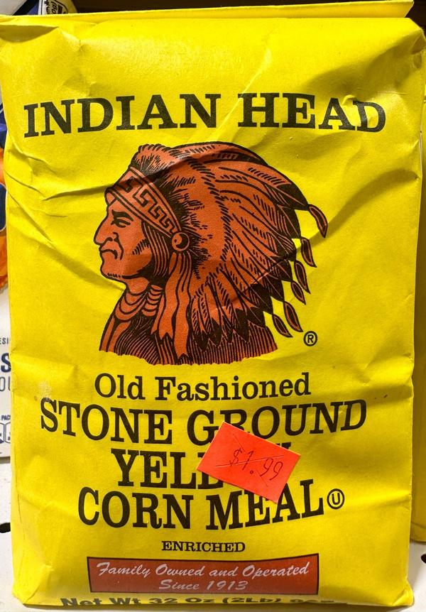 INDIAN HEAD YELLOW CORN MEAL