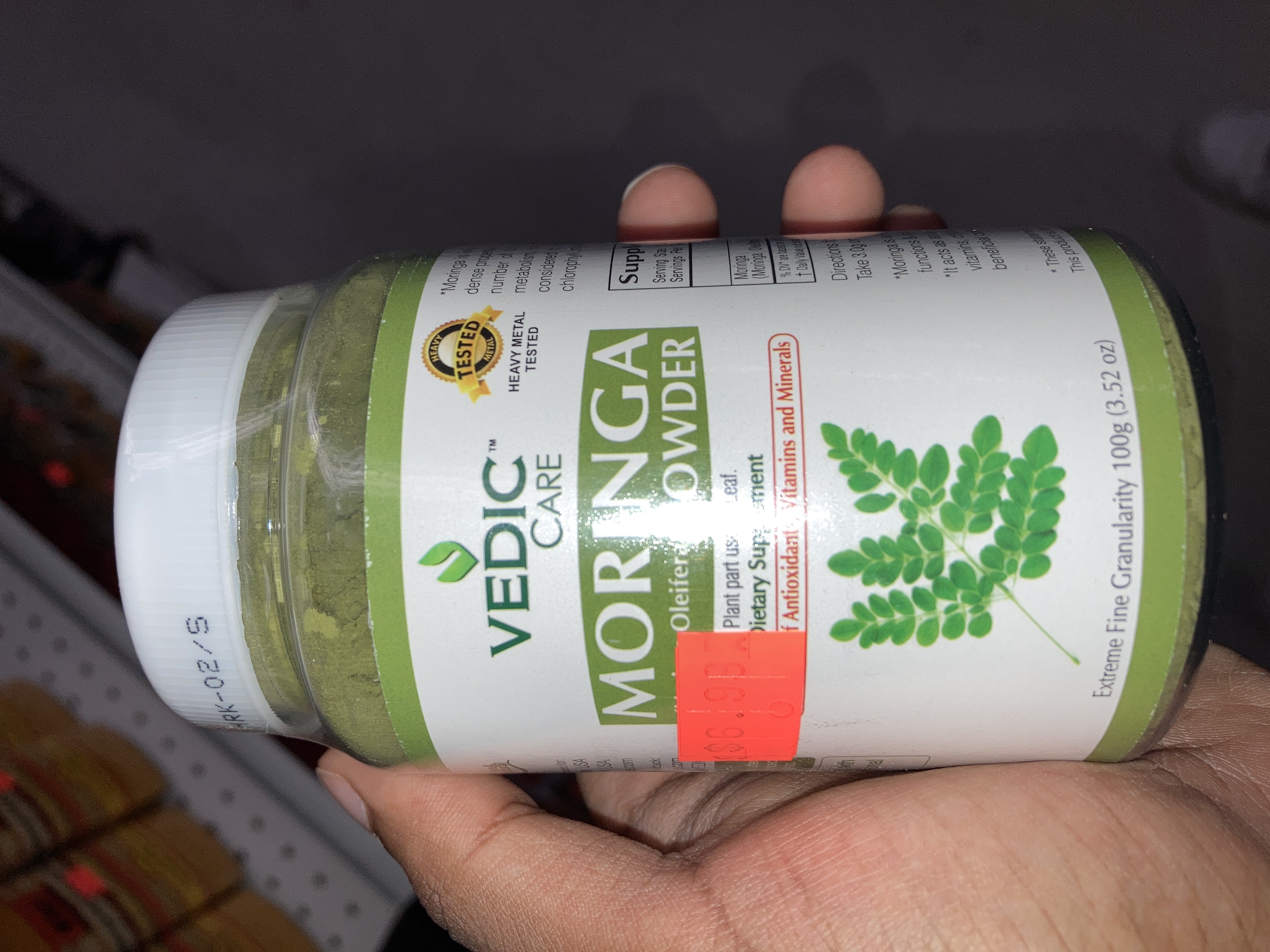 VEDIC CARE MORINGA POWDER 100G