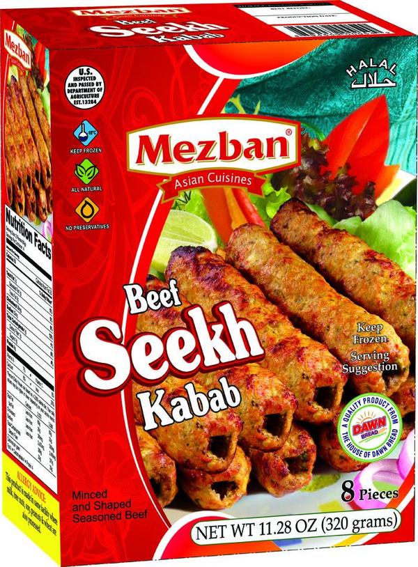 MEZBAN BEEF SHEEK KABAB